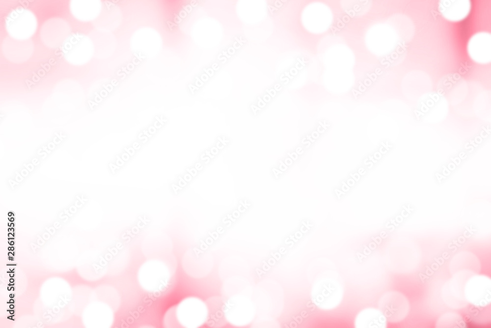Pink bokeh blurred abstract for background Pink bokeh blurred abstract for background