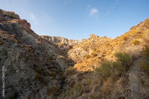 Turrilla canyon in the summer