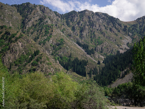 view of mountains