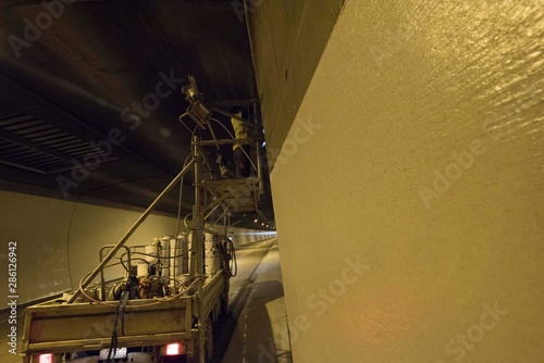 tunnel renovation photo