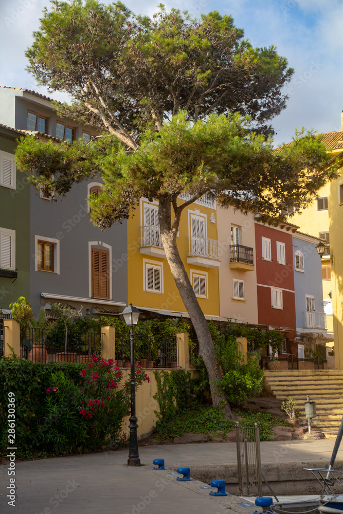 Port Sa Playa Valencia , street in old town