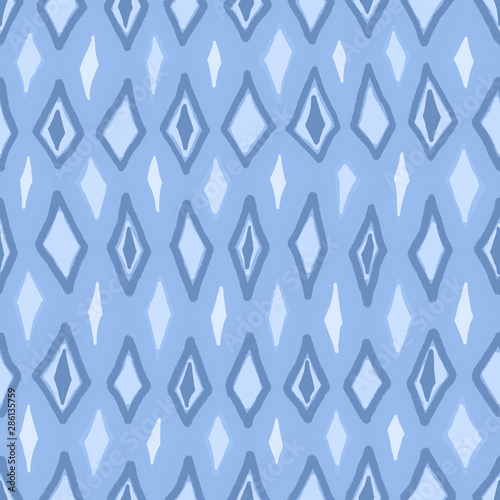 Abstract, seamless, geometric background in festive style, hand-drawn. The template can be used for Wallpaper, postcards, envelopes, cover fills, web page background, surface textures.