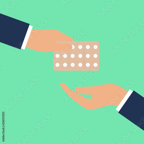 Pills blisters. Cartoon illness capsules vector illustration, aspirin tablet and antibiotic pill, painkiller drugs and paracetamol treatment dosage packages.