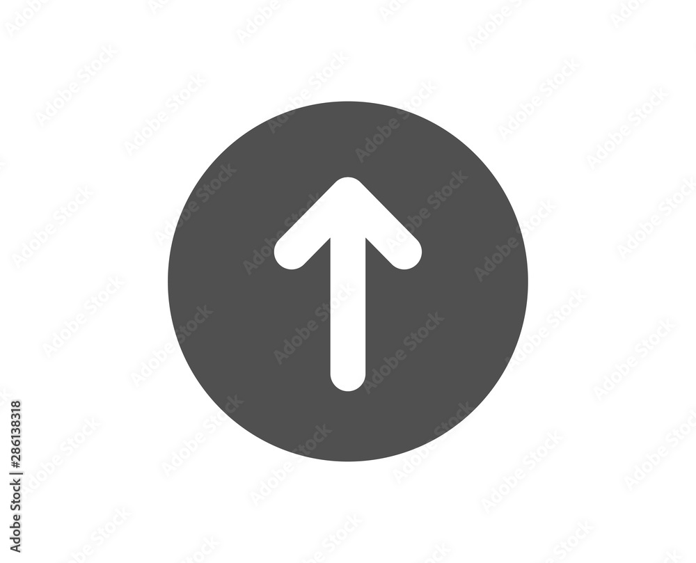 Scrolling arrow sign. Swipe up button icon. Landing page scroll symbol. Classic flat style. Simple swipe up icon. Vector Scrolling arrow sign. Swipe up button icon. Landing page scroll symbol. Classic flat style. Simple swipe up icon. Vector