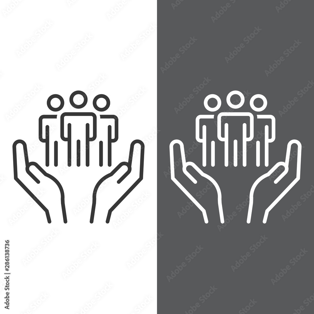 People Icons or logo , Person work group Team Vector People Icons or logo , Person work group Team Vector