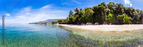 Greece, Aegean Sea, Pagasetic Gulf, Afissos, beach