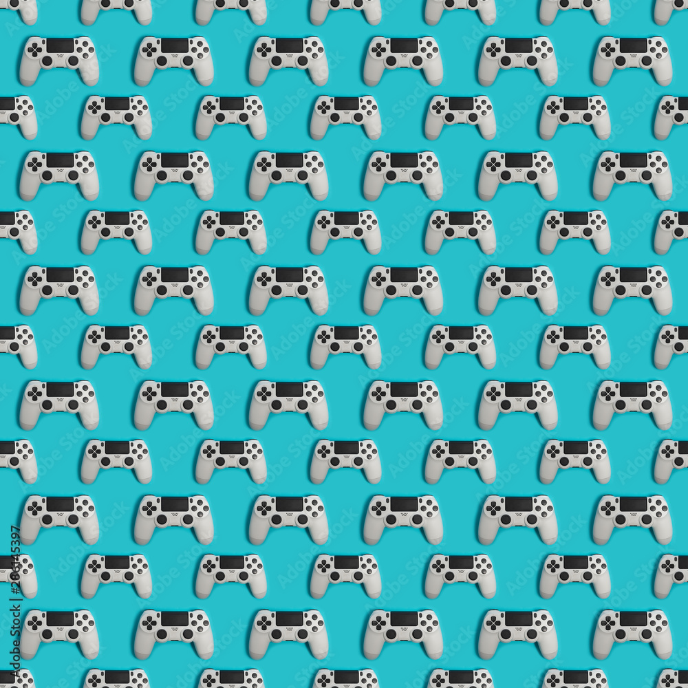 joystick art background pattern