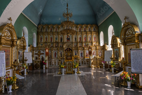 In the church of Peter and Paul in the village of Verkhny Landekh  Russia.