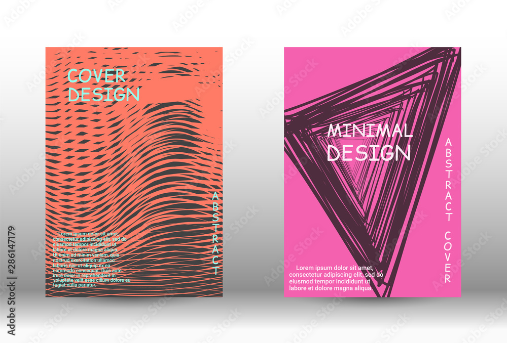 Trendy geometric patterns. Trendy geometric patterns.