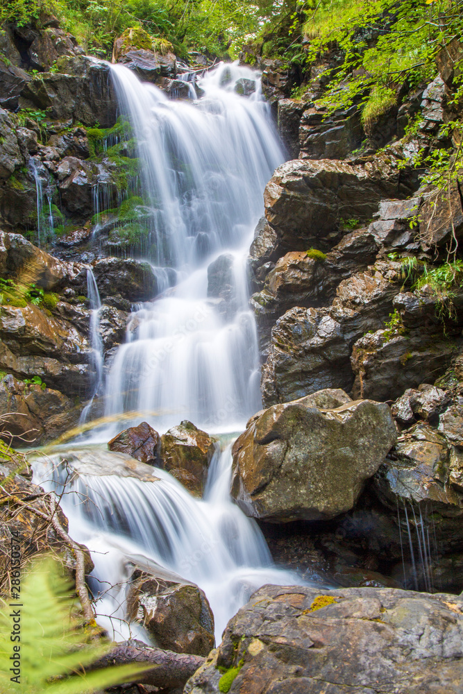 Obraz premium Gaisalptobel - Rubihorn - Allgäu - Wasserfall