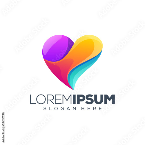 love logo design vector