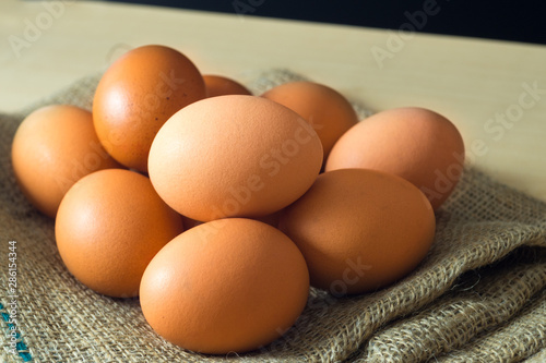 Eggs that are fresh, clean, and appetizing, high in protein, suitable for all ages, for good health.