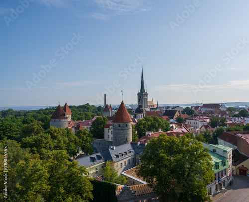 Overlooking Tallinn, Estonia