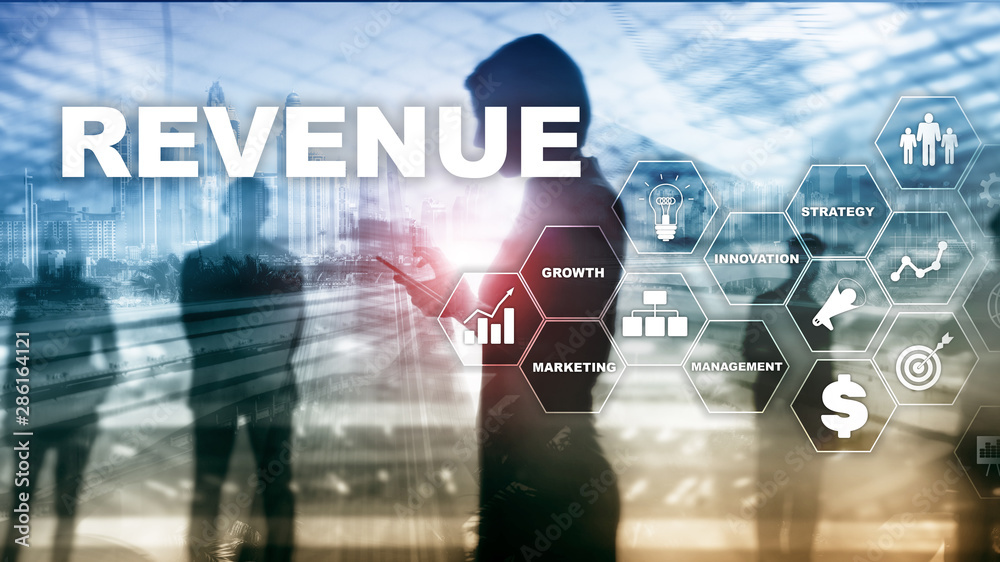 Increase revenue concept. Planing growth and increase of positive indicators in his business. Mixed media. Planning revenue growth. Increase revenue concept. Planing growth and increase of positive indicators in his business. Mixed media. Planning revenue growth.