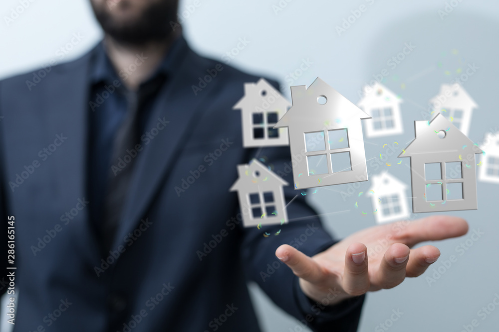 Smart home: Smarthome house automation icon Smart home: Smarthome house automation icon