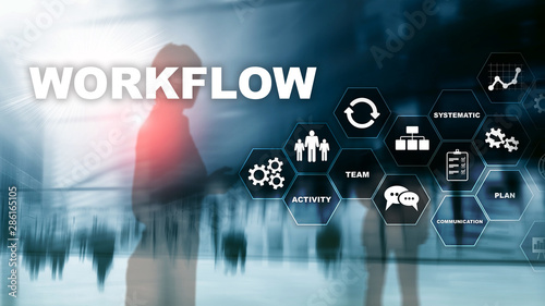 Automation of business workflows. Work process. Reliability and repeatability in technology and financial processes.