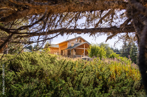 old wooden house