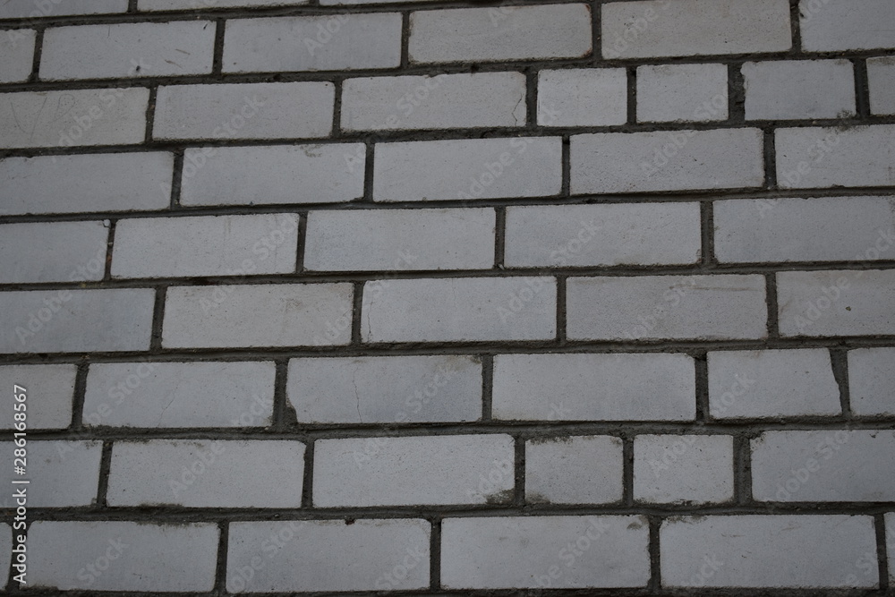 Obraz premium white brick wall background