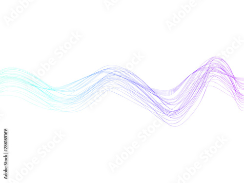 Wallpaper Mural EPS 10 vector. Futuristic colorful background. Backdrop with lines and geometric shapes. Torontodigital.ca