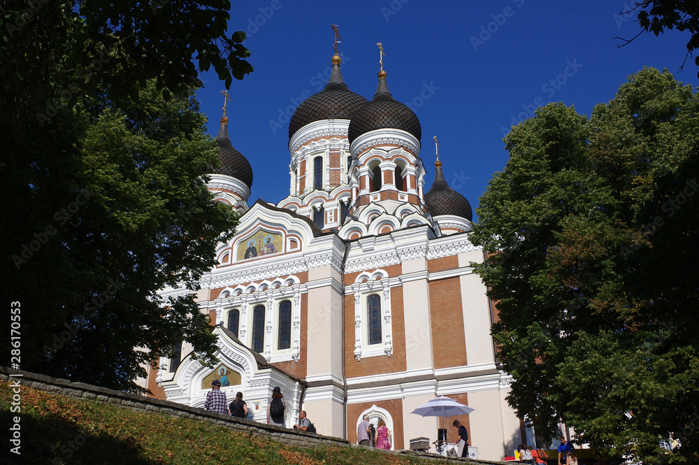 Cathédrale Alexandre Nevski, Tallinn, Estonie