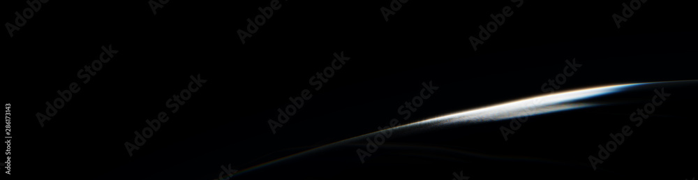 abstract planet sunrise skyline, 3d rendering. abstract planet sunrise skyline, 3d rendering.