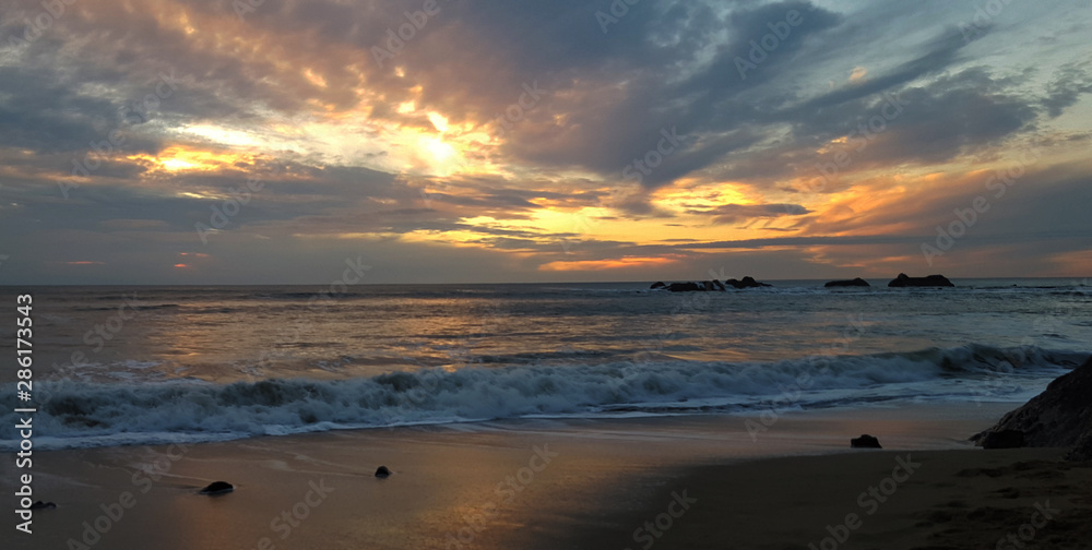 Sunset on Ritz Beach 