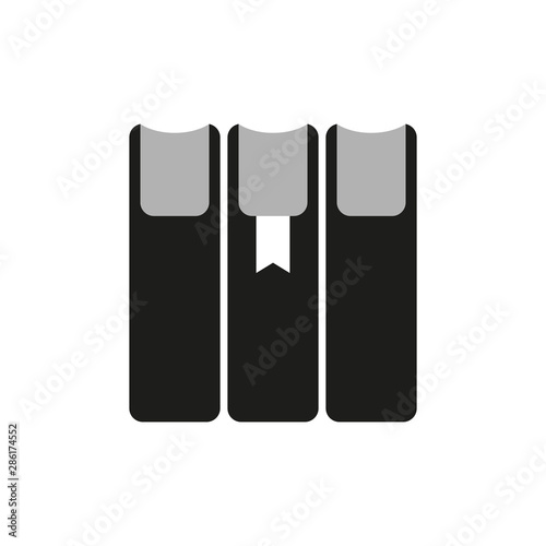 Icon libraries. Simple vector illustration