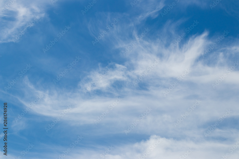Beautiful blue sky and clouds Beautiful blue sky and clouds