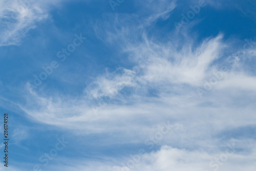 Beautiful blue sky and clouds