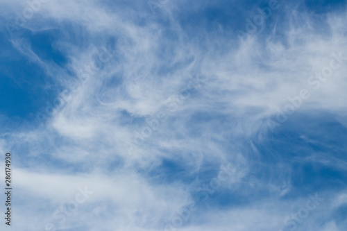 Beautiful blue sky and clouds