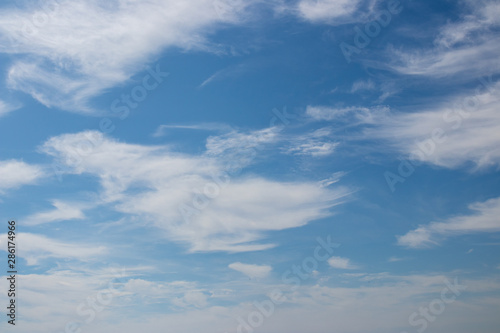 Beautiful blue sky and clouds