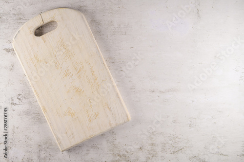 Billede på lærred Wooden cutting board