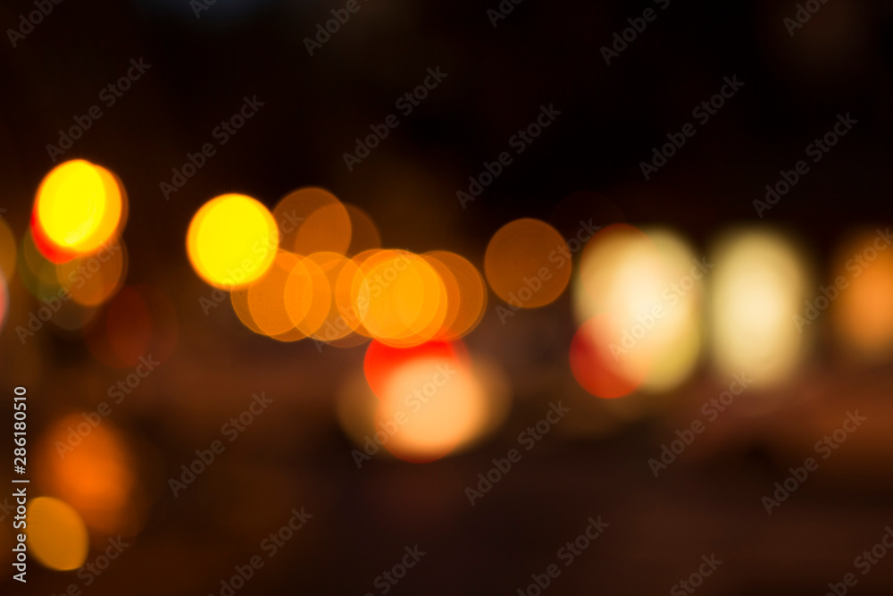 Fototapeta premium Bokeh composition