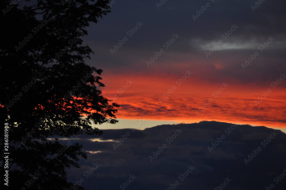 Blood Red Cloud Bank