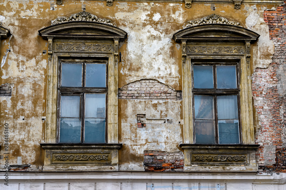Obraz premium Fassade in Krakau in Polen