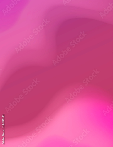Crimson pink wavy background. Abstract graphics for web design. Modern style with the transition of one color to another