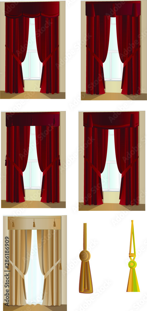 The kinds of the windows curtains for home The kinds of the windows curtains for home