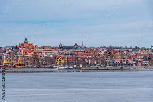 Cityscape of Ostersund in Sweden photo