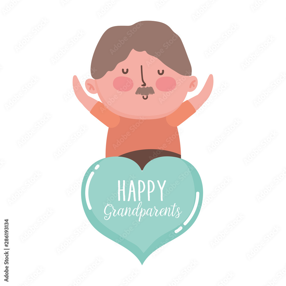 happy grandparents day cartoon design happy grandparents day cartoon design