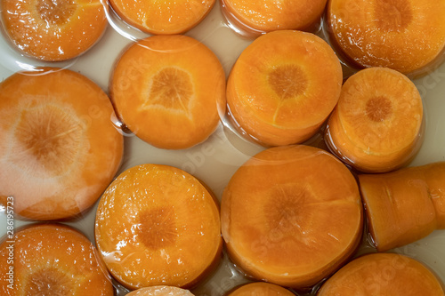 slices of carrot