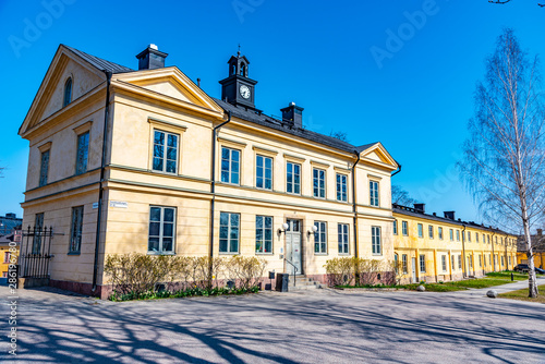 Photography View of the Moderna museum in Stockholm, Sweden