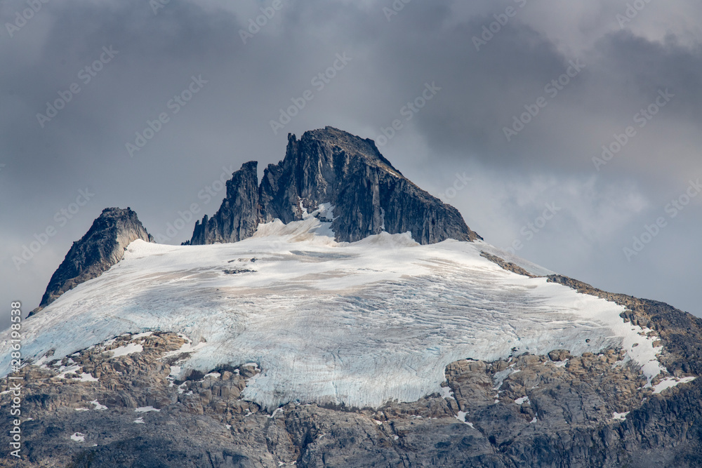 Mountain and Glacier, Endicott Arm, Alaska