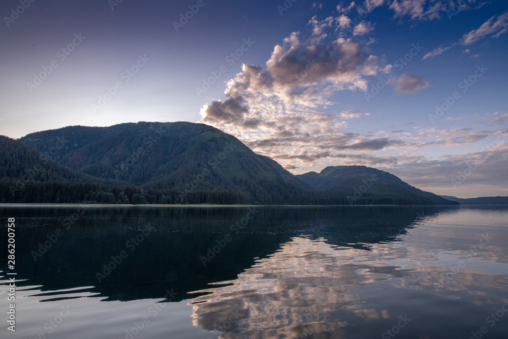 Sunset, Windfall Harbor, Admiralty Island