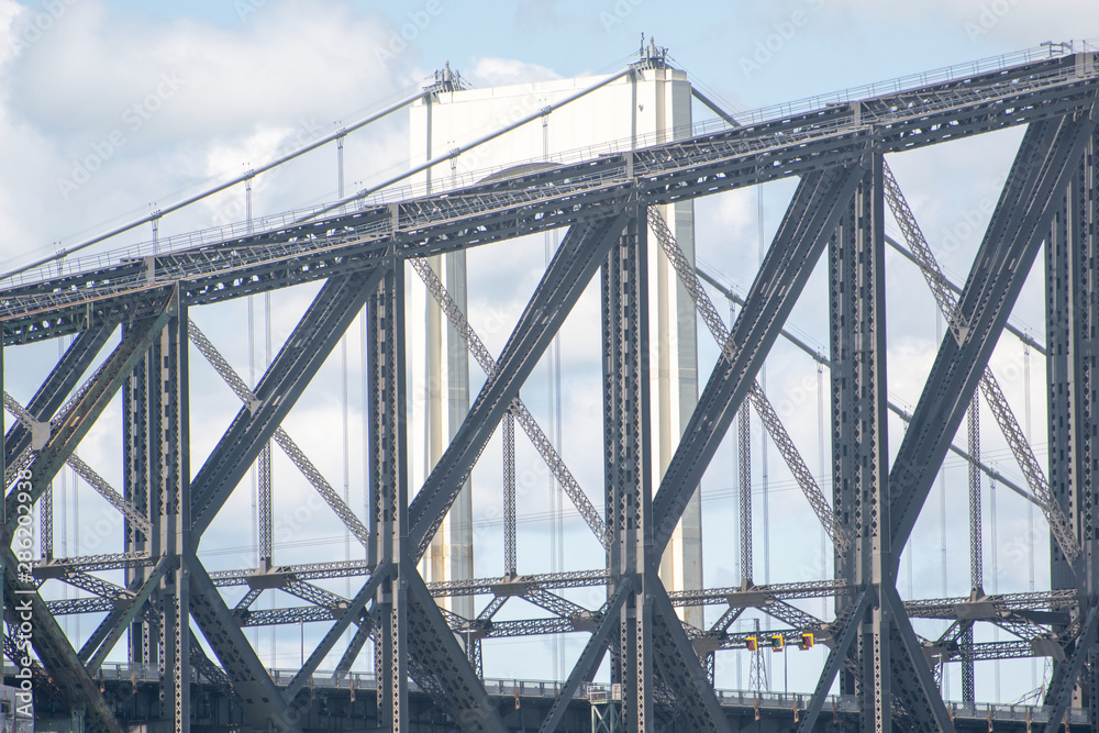 suspended bridge