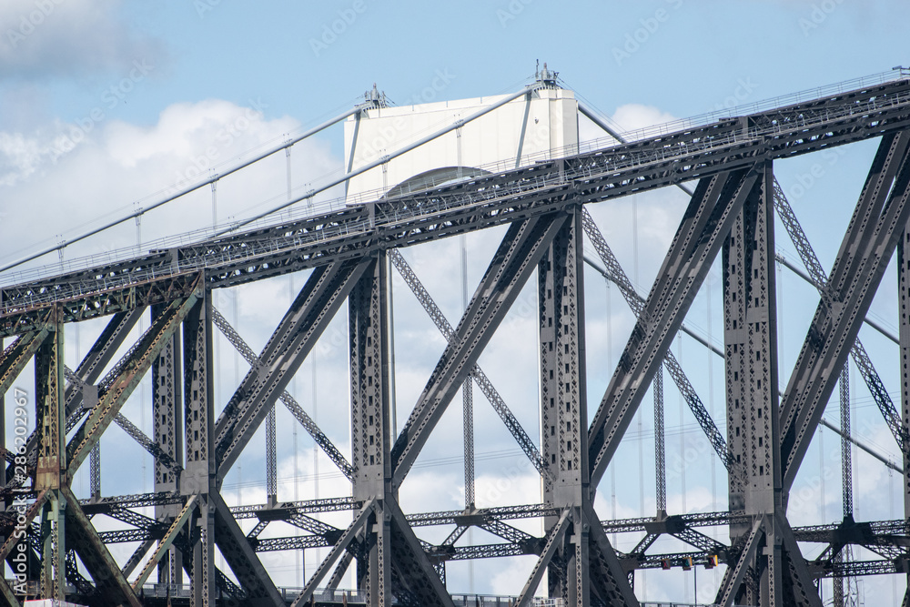 suspended bridge