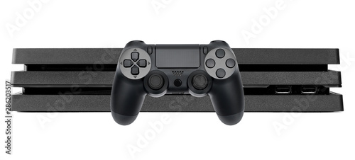 фотографія Gamepad and game console