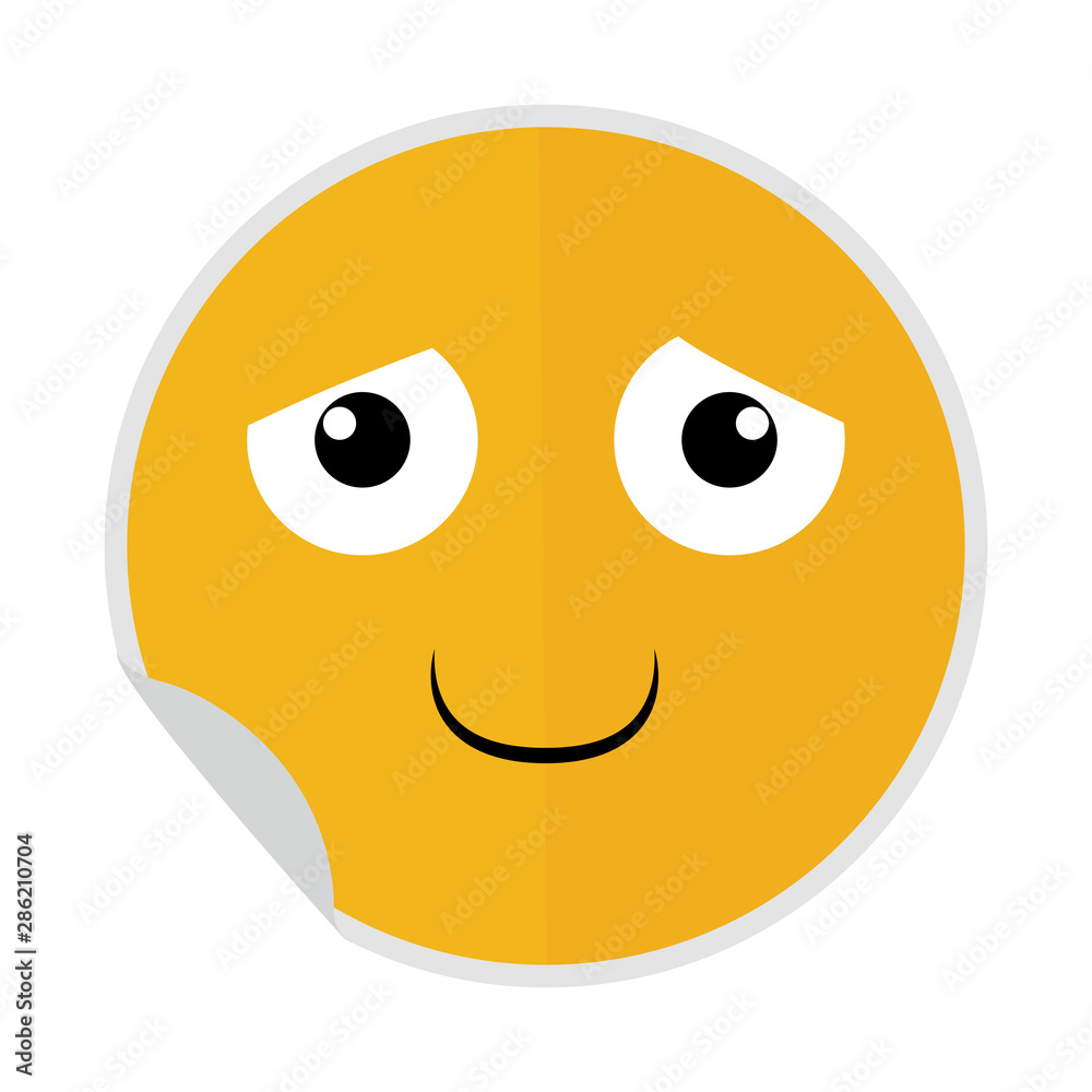 expression face sticker