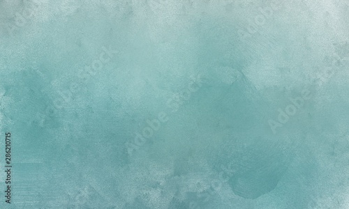brushed painting texture with dark sea green, light gray and powder blue color. 2d illustration. can be used als graphic element, wallpaper and texture