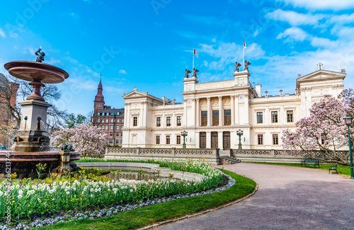 Foto View of the lund university in Sweden