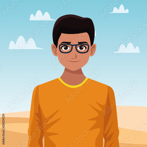 indian asian oriental culture cartoon